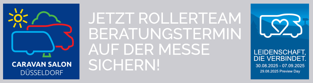 Beratungstermin für die Messe Caravan Salon 2025 in Düsseldorf buchen.