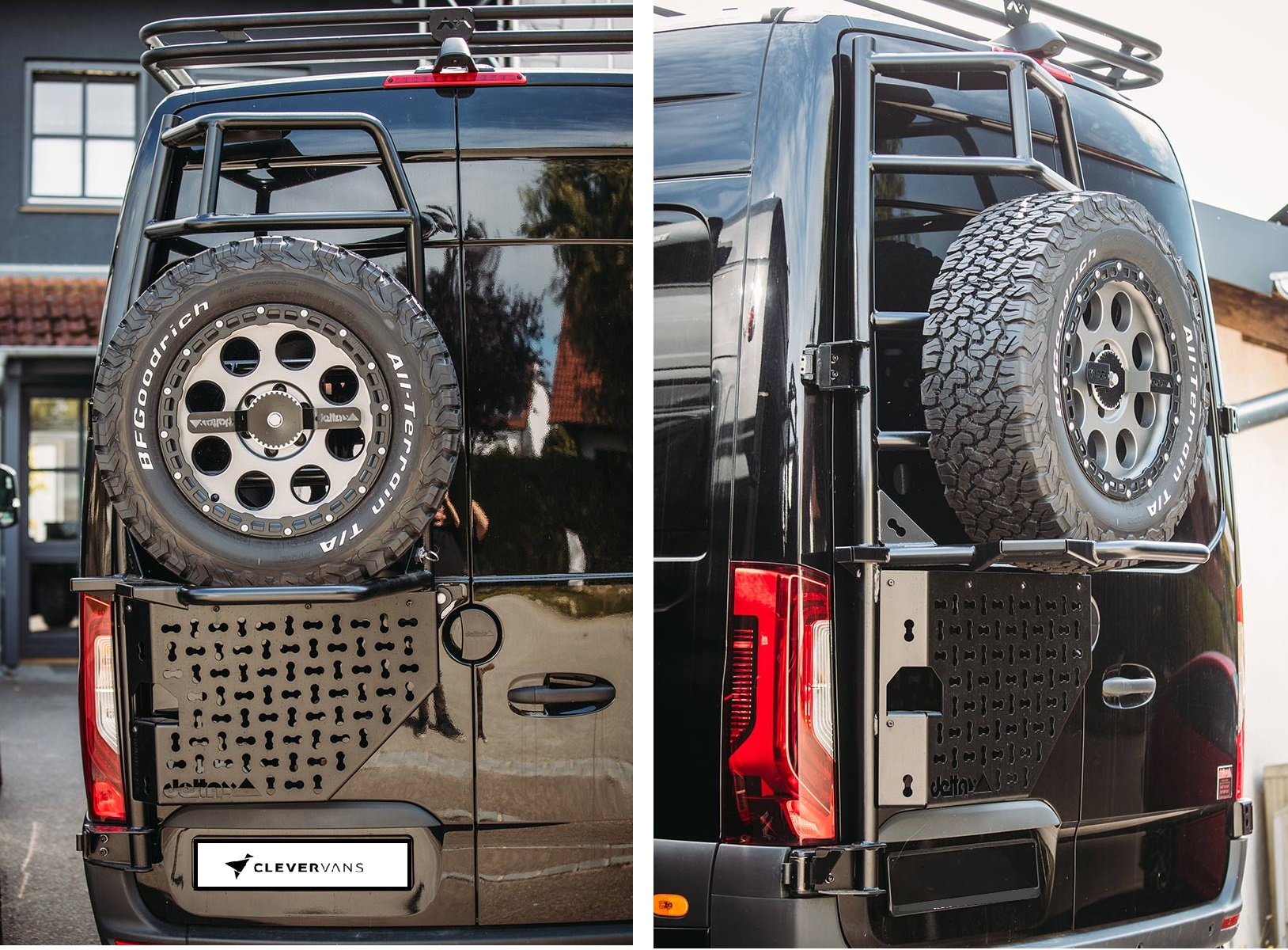 DELTA Reserveradträger mit Leiterfunktion (MB)