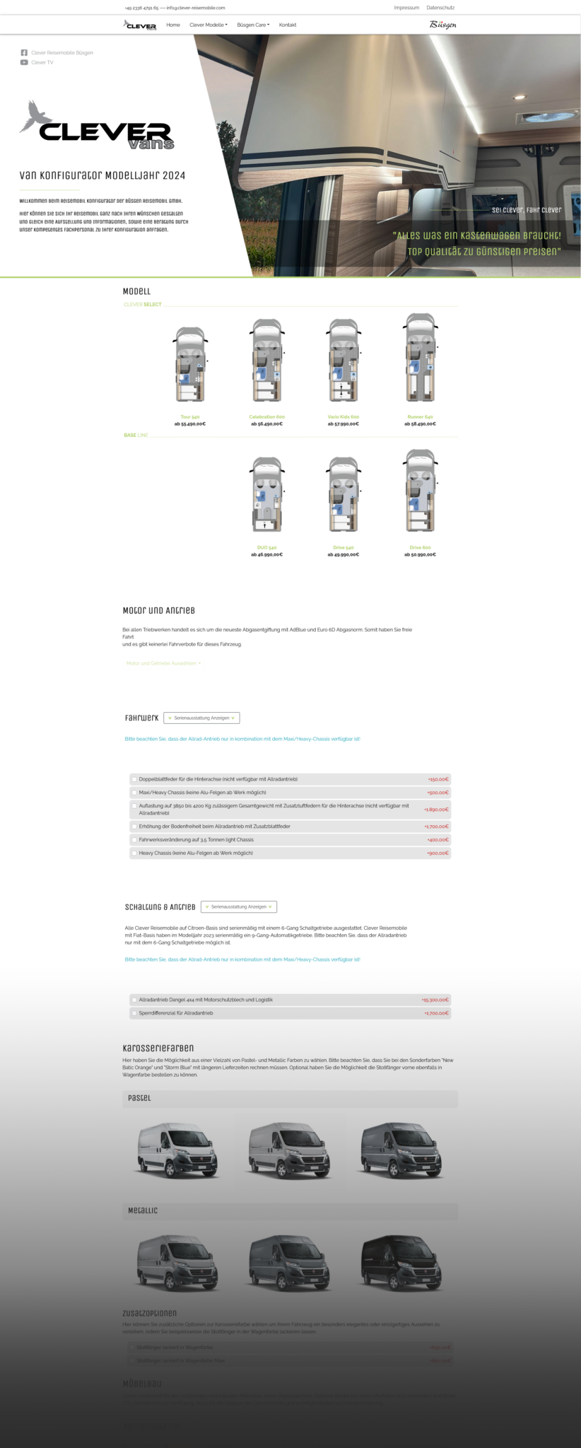 Clever Ausstattung Clever präsentiert von Büsgen Ihr Clever Händler