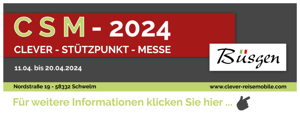 CSM 2024 - Clever Stützpunkt Messe - Büsgen Schwelm
