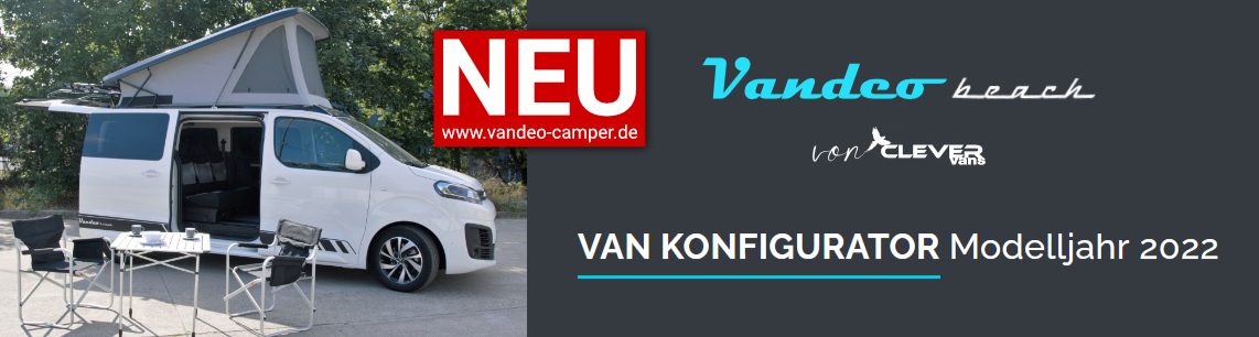 Vandeo Camper - Konfigurator Modelljahr 2021